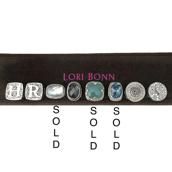 LORI BONN H Initial Sterling Silver Slide Charm For Bracelet “H Is For Hot” - Picture 10 of 10